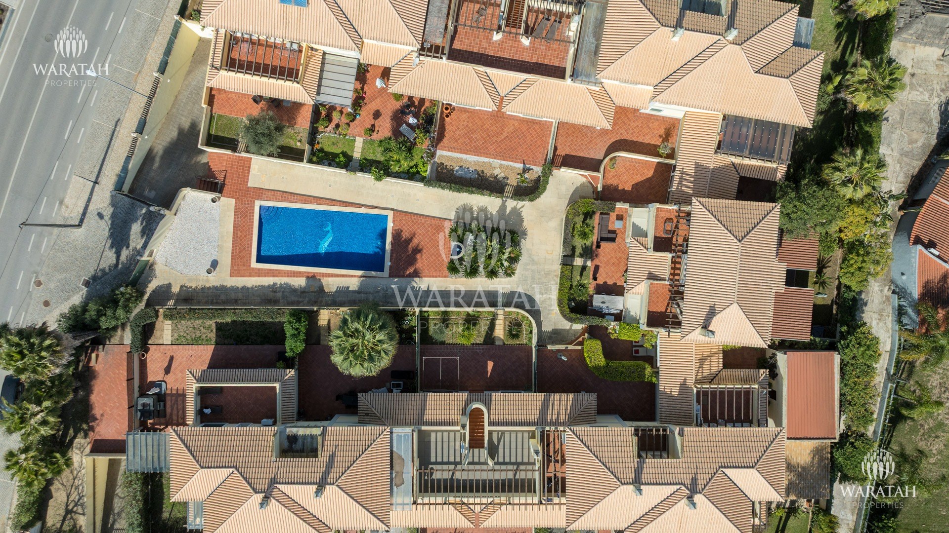 SWM 024 Aerial View 1 Townhouse Ofira Almancil Waratah Properties