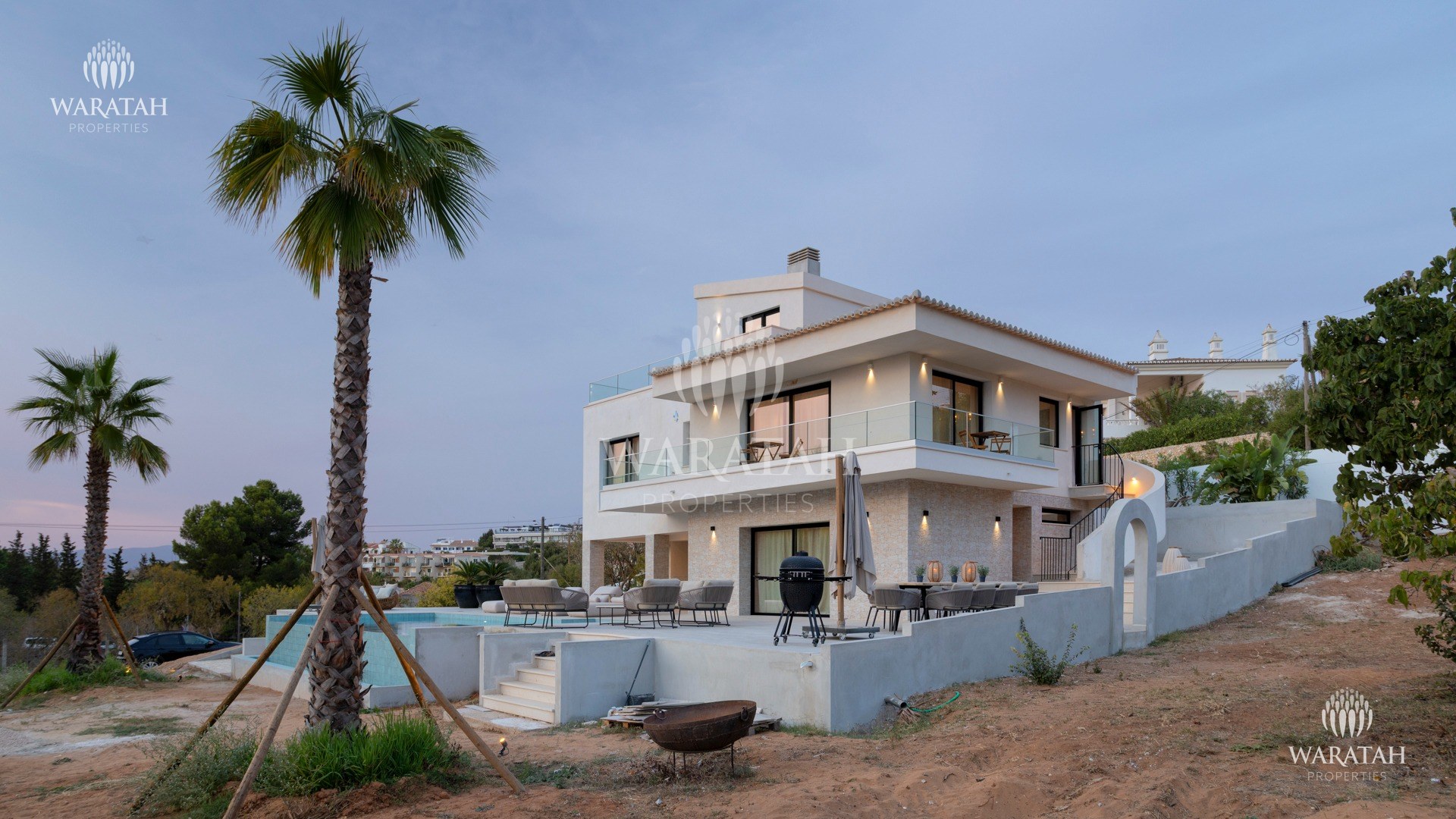 SWM 025 Exterior Rear 4 Villa Aurea Ferragudo Waratah Properties