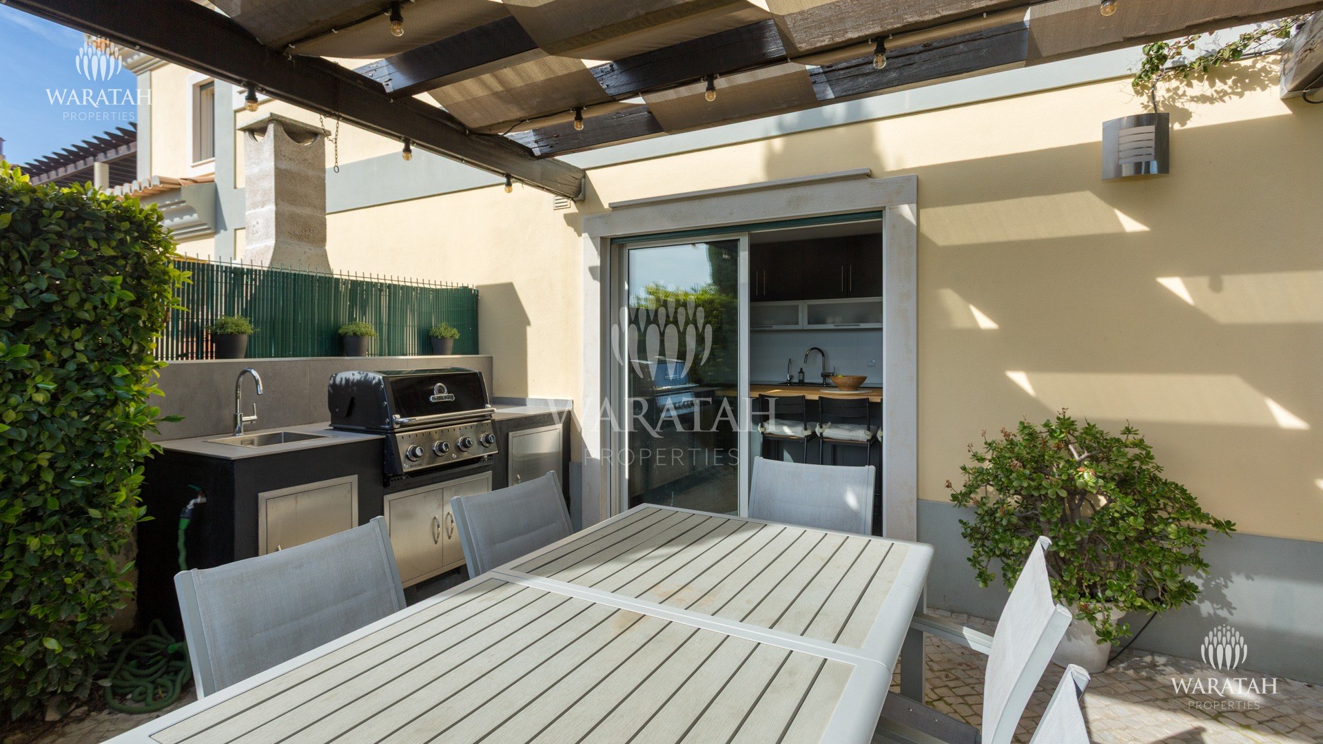 SWM 014 BBQ Area 2 Townhouse Ofira Almancil Waratah Properties