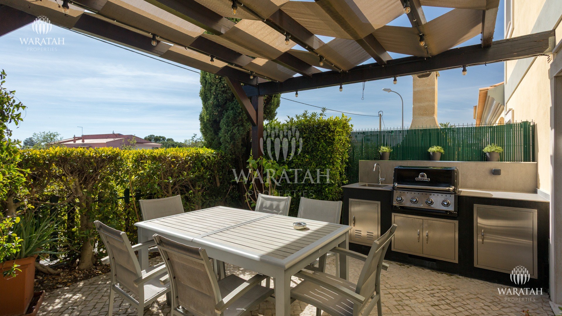 SWM 012 BBQ Area 1 Townhouse Ofira Almancil Waratah Properties
